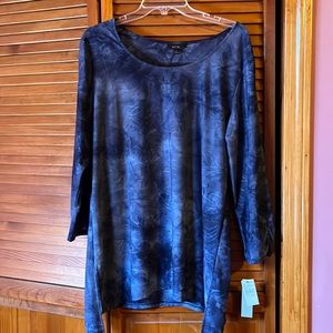 Woman Apt9 blue blouse